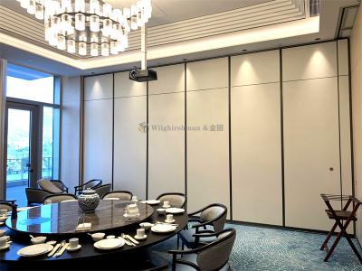 Restaurant Folding Partition Wall Collapsible Partition Wall Customized Eco Friendly