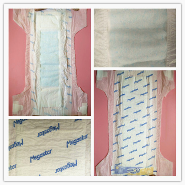 Устранимые здоровые устранимые пеленки с лентой велкро, свободным образцом