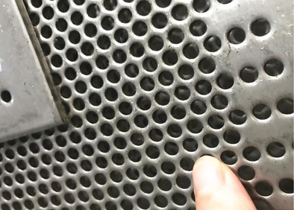 1mm 8ft Height Round Hole Perforated Stainless Steel Mesh
