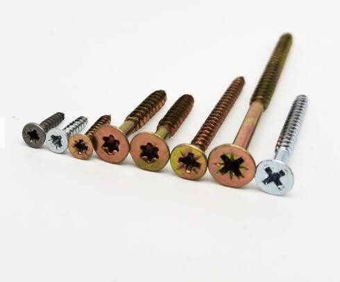 Профессиональный Torx цинк покрыл стальные винты макулатурного картона