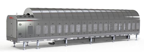 Tunnel industrial washer system， SX-6013M