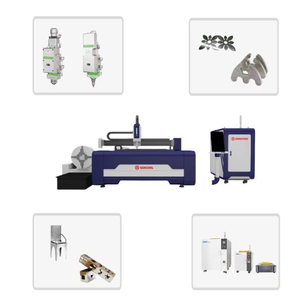 5000 KG High Rigidity Tube Sheet CNC Fiber Laser Cut Pipe Machine for Metal Cutting Laser Cutting Equipment 3kw Laser Cutter