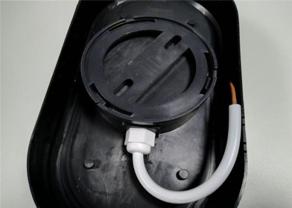 Black Housing Weatherproof LED Bulkhead Lamp 60Hz 15W 20W CE RoHS BIS