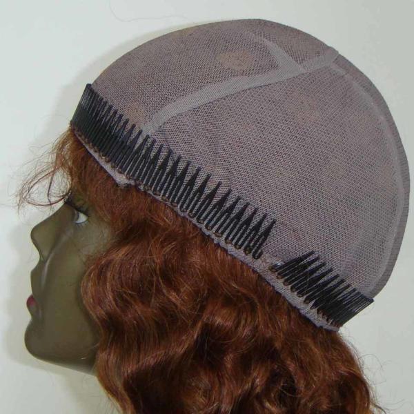 Blonde Petite casquette Cheveux humains Perruques Pour cheveux sur mesure Pour les femmes
