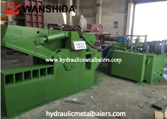 Q43-2500 Hydraulic Scrap Metal Shear 2500 kN Shear Force 1000 mm Blade for Heavy Scrap Cutting