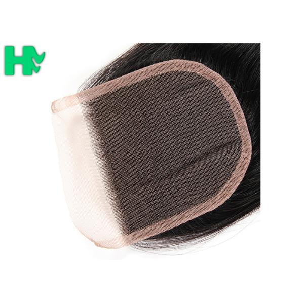 100% Density Brazillian Human Hair Lace Clsure Deep Wave SGS