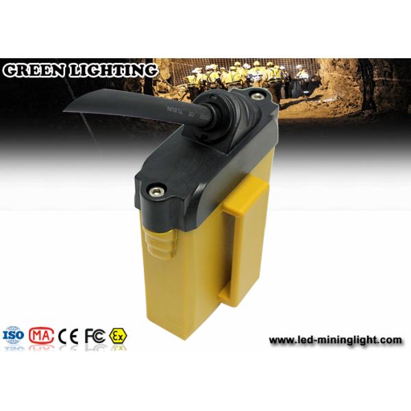 LED Mining Cap Lights miners cap lamp with 3.7V 10.4Ah SAMSUNG battery pack