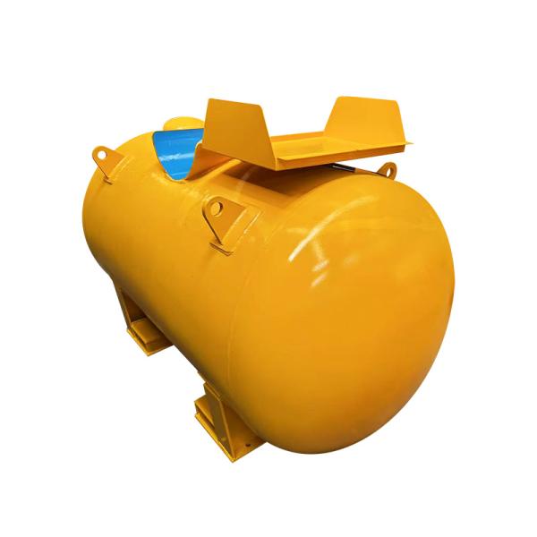 14mm Body Wall Thickness OD2500*L 5000mm Chemical Storage Tank with 20 Kv Spark Test for Liquid Storage