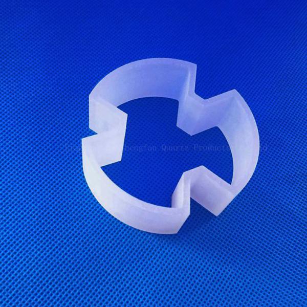 Factory Made High Temperature Resistant Corrosion Resistant Transparent Opaque Quartz Glass Special-shaped Parts For Sample Support
