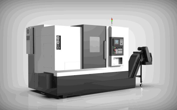 Tour CNC compact 5030Y avec une longueur d'usinage de 350 mm ± 50 mm
