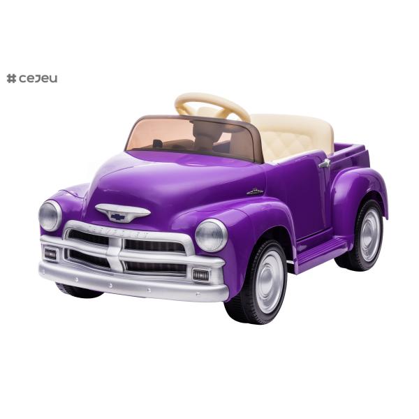 Licensed Chevrolet Silverado 12V Kids Electric Powered Ride on Toy Car with Remote Control & Music Player,