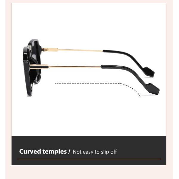 Мода женщин поляризовывала объектив зеркала солнечных очков анти- УЛЬТРАФИОЛЕТОВЫЙ ретро