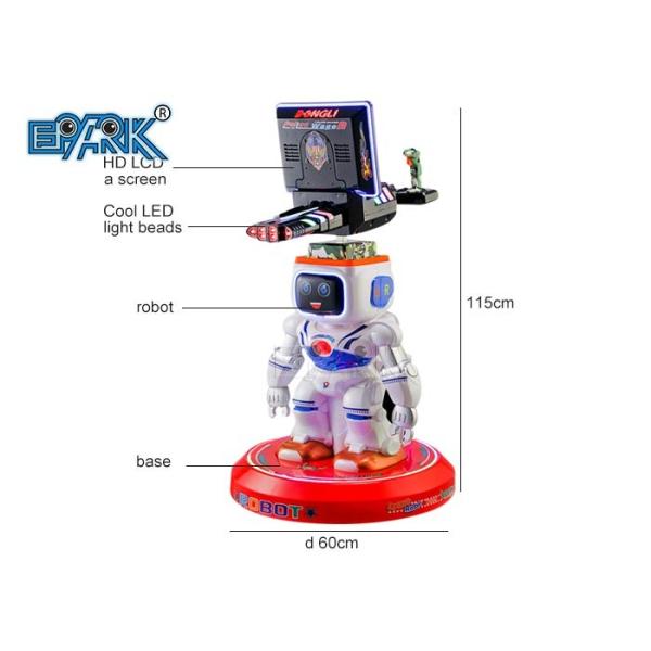 Amusement Park Coin Operated Arcade Game Robot Child  Gun Game Machine