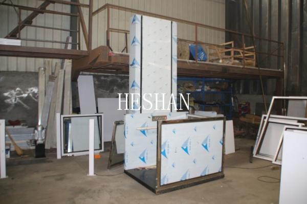 Small Home Vertical Wheelchair Lift Elevtor Hydraulic Disabled Platform Lift