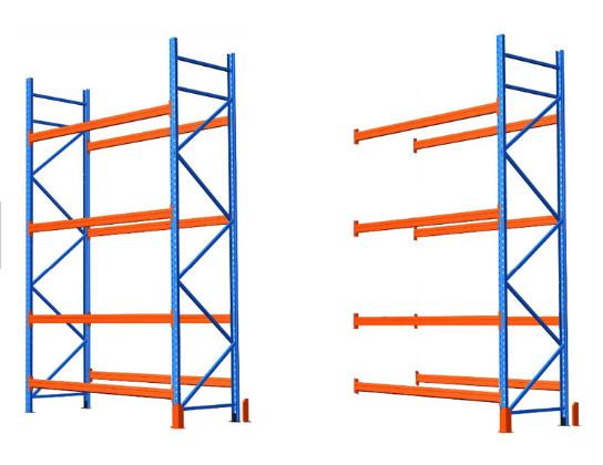 100cm Width Heavy Duty Pallet Racks For Supermarket / Factory Corrosion Protection
