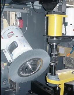 250MM x 25.4MM x 25mm Circular Nylon Abrasive Filament Gear Deburring Brush