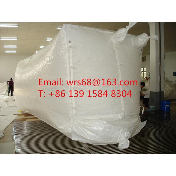 20ft,30ft ,40ft WPP Waterproof Dry Bulk Container Liner Bag With fast discharge