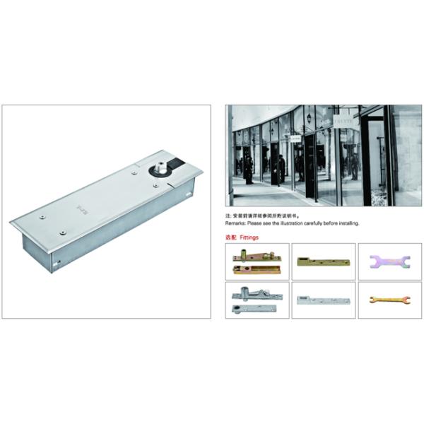 Floor Hinge T-75, color:black or blue, casting iron,  weight capacity 150kgs,