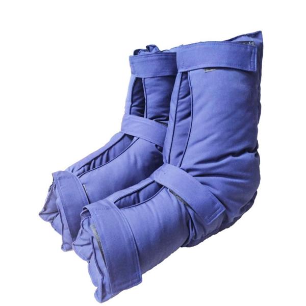 32*18cm Blue Patient Safety Devices Heel Protector Pillow For Bedridden Patients Anti Pressure Sore