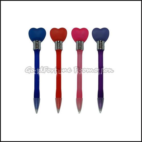 Promotional Ballpoint Pen With Led Light Five Point Star Stylish Ballpoint Pen For Kids