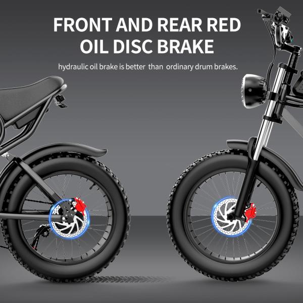1000W 21.6MPH Full Suspension Electric Mountain Bike