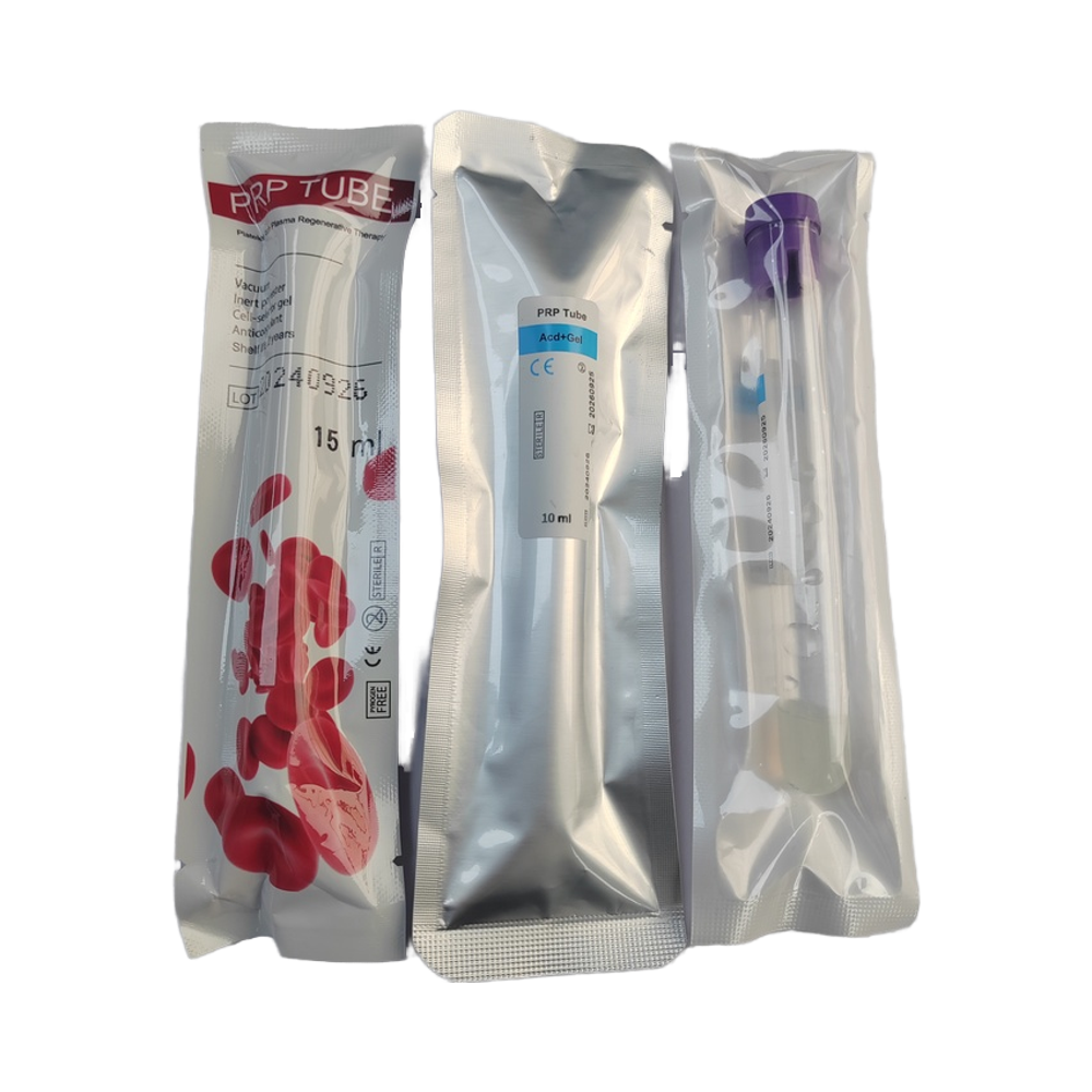 Large Capacity 10ml 15ml ACD Gel Tube Kit for Injection Individual Blue Cap OEM Packing PET Glass Face/Skin Beauty Use Sterile