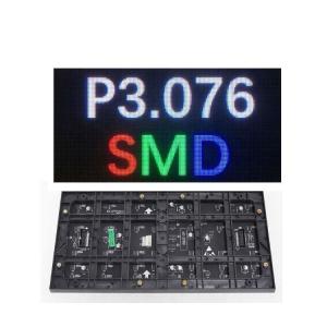 Rgb Módulo conduzido interno da exposição da cor 3.076mm/Smd2121 completa do