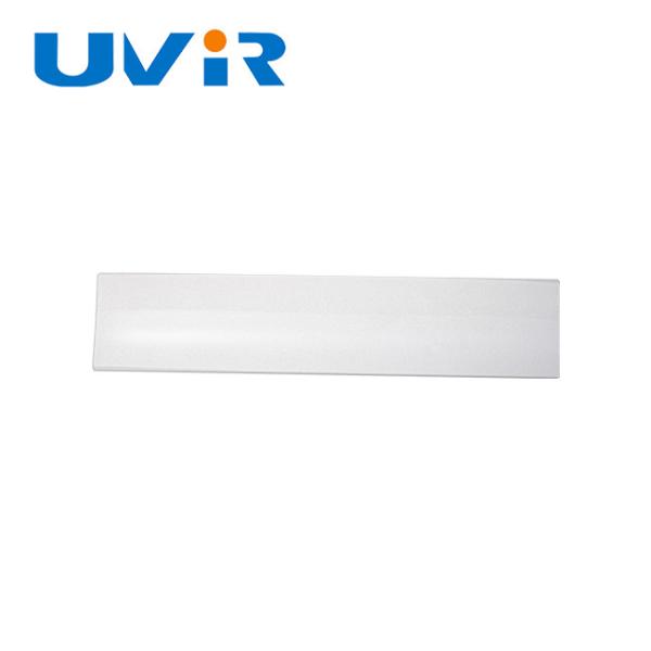 Placa de vidrio de cuarzo UV transparente de 2 mm para curado UV
