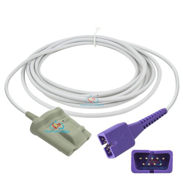 Latex-free Reusable SpO2 Sensor with 3M Cable Length and CE RoHS Certification for Pulse Oximeters