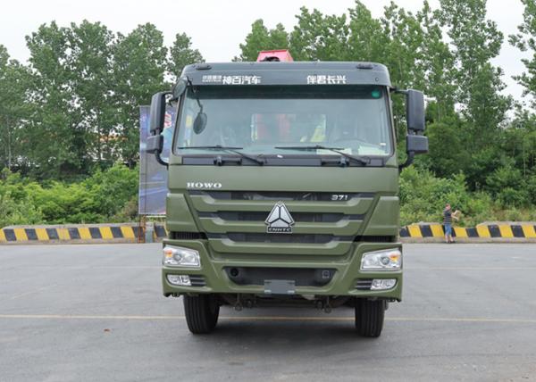 caminhão das rodas 40t 50t Sinotruk Howo de 8X4 420HP 12 com o guindaste hidráulico de SANY