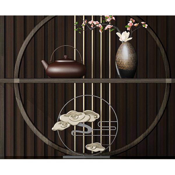 1000*350*2000mm Antique Wood Shelf