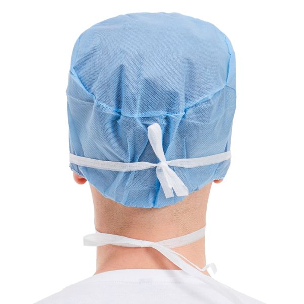 Haixin Health 3 Ply Custom Logo Adult Surgical FaceMask Ti on for Hospitals CE Medical Lacing Green Headband Masks Wholesale