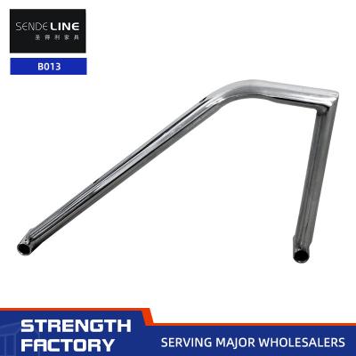 Iron Office Chair Armrest Replacement Diameter 355mm Electroplate Color