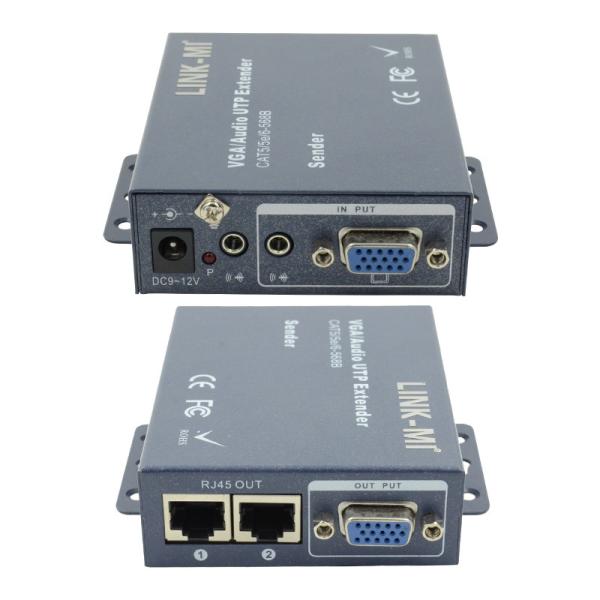 100m 200m 300m VGA Extender1X2 VGA Splitter 2 Channels Video UTP Extender
