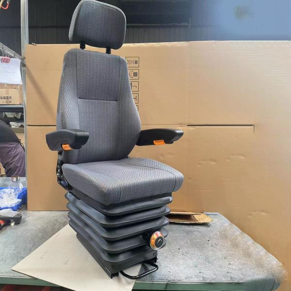 Customized Black Rotating Seat Adjustable Cushion 180 Degrees Rotation and Shock Absorber
