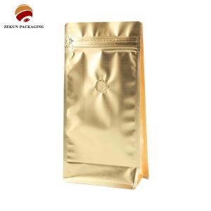 Customization Stand Up Coffee Pouches With Valve 8oz-100oz Gravure Printing