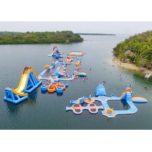 Остров парка Аква аквапарк ТУВ раздувной для пляжа, моря, океана