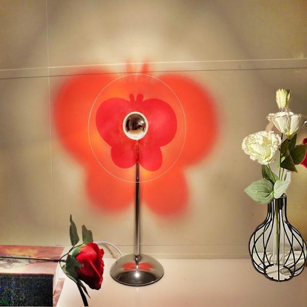 JYLIGHTING ノルディック モダン 豪華 家庭 装飾 LED 投光灯 アクリル ナイト ライト プロジェクター ランプ コブ LED ワーク ライト 鉄 ボディ テーブル ランプ モダン 床灯