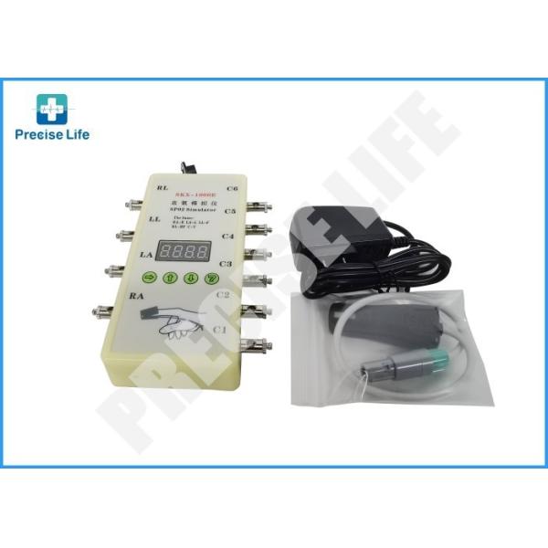 ECG SpO2 Medical simulator with 10 lead , Medical Simulation Equipment