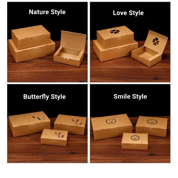 Бумага природы 300g Kraft ECO принимает вне пищевые контейнеры HACCP EN13432