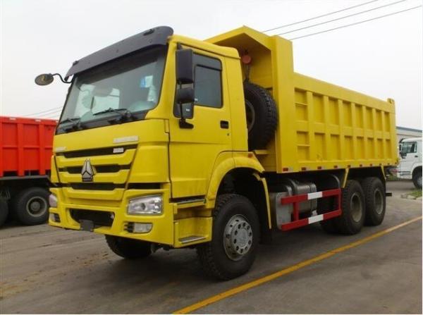 Front Lifting Style HOWO Dump Tipper Truck 6*4 Freight Truck Used Cargo Transport