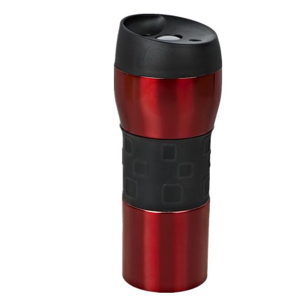 400ml inner PP Outer stainless steel slim travel mug new design