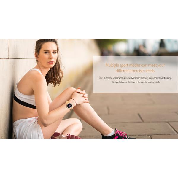 Браслет BT5.0 Bluetooth водоустойчивого отслежывателя фитнеса тарифа сердца IP68 умный