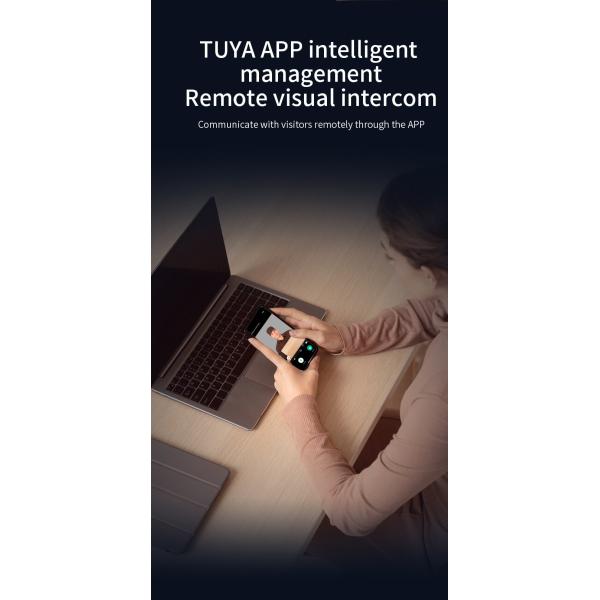 Автоматическая камера 3D распознавания лиц Tuya Smart Lock с видеозвонком S958max Digital Door Lock