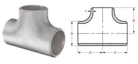 Штуцеры сварного соединения встык нержавеющей стали тройника штуцера трубы сварного соединения встык равные