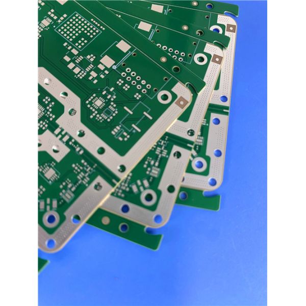 6-Layer MT77 PCB Ultra Low Loss resin plugging Blind Vias Circuit