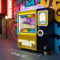 Distributeur automatique de bonbons au chocolat et aux haricots sucrés 24 heures sur 24, grande capacité, auto-développé, innovant, contrôle intelligent à haut rendement