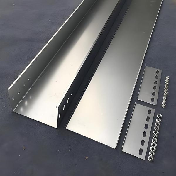 Wall Mounted Cable Tray Support For Cable Organization Rectangular Cable Tray 50mm