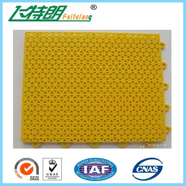 No Smell Indoor Sports Flooring Removable Interlocking Rubber Mats