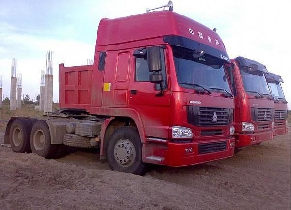 340hp 6x4 Prime Mover Truck For Pulling Hydraulic Platform Trailer